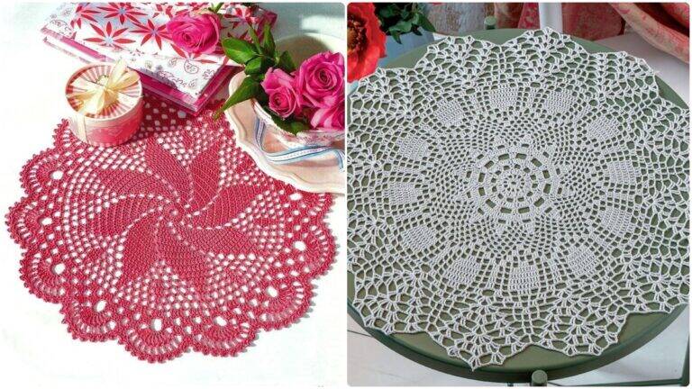 Centros de Mesa em Crochê: Crie Peças Atemporais e Charmosas para Sua Decoração!