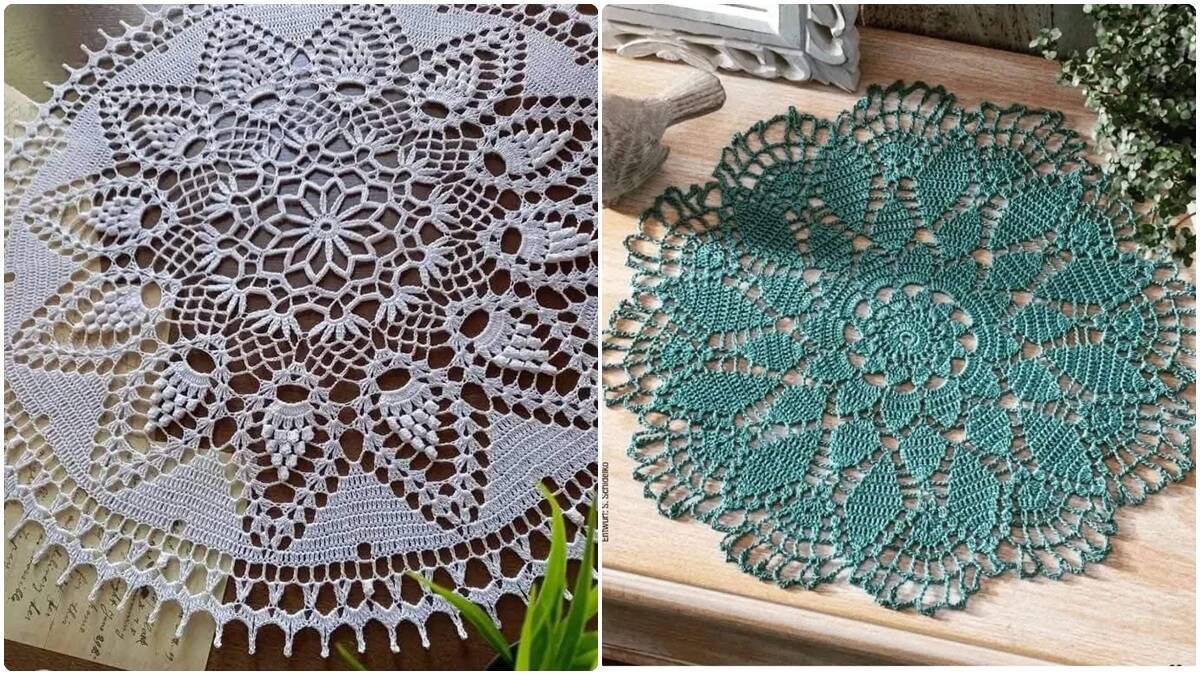 Centros de Mesa em Crochê: Use Sua Criatividade para Decorar!