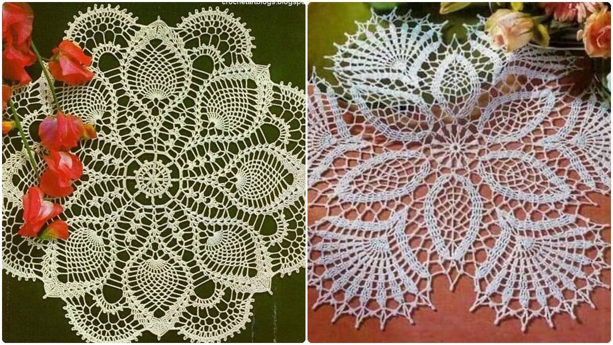 Veja Centros de Mesa em Crochê com Gráficos e Descubra Como Criar o Seu!