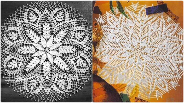 Centros de Mesa em Crochê: Descubra Modelos Atemporais que Encantam!