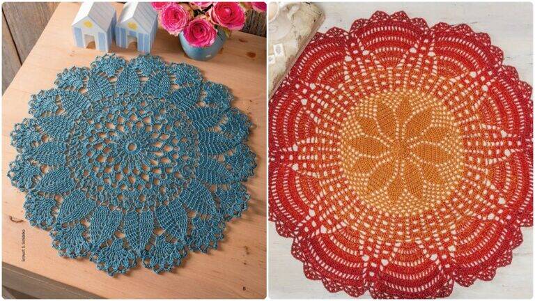 Centros de Mesa em Crochê: Veja Peças Lindas e Exclusivas para Transformar Sua Decoração!