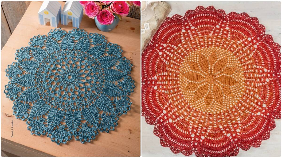 Centros de Mesa em Crochê: Veja Peças Lindas e Exclusivas para Transformar Sua Decoração!