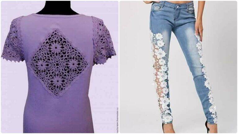 Customização com Crochê: Charme Artesanal que Transforma Suas Peças!