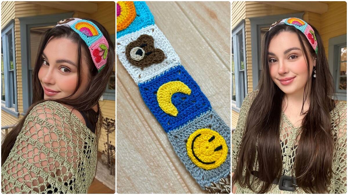 Faixa de Crochê com Squares: Crie Essa Peça Cheia de Charme!