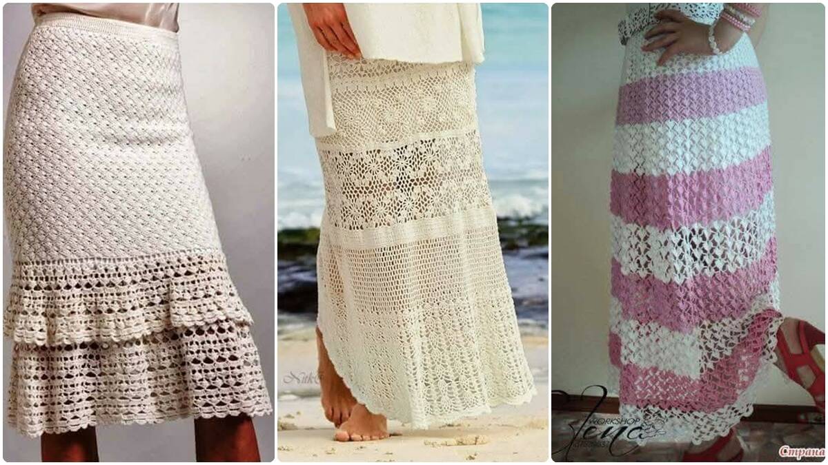 Saias de Crochê Elegante: Sofisticação e Estilo em Cada Ponto!