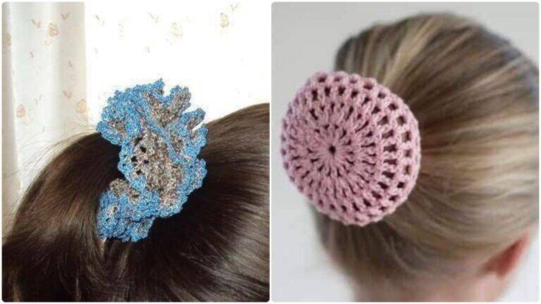Scrunchies de Crochê: Charme, Estilo e Criatividade!