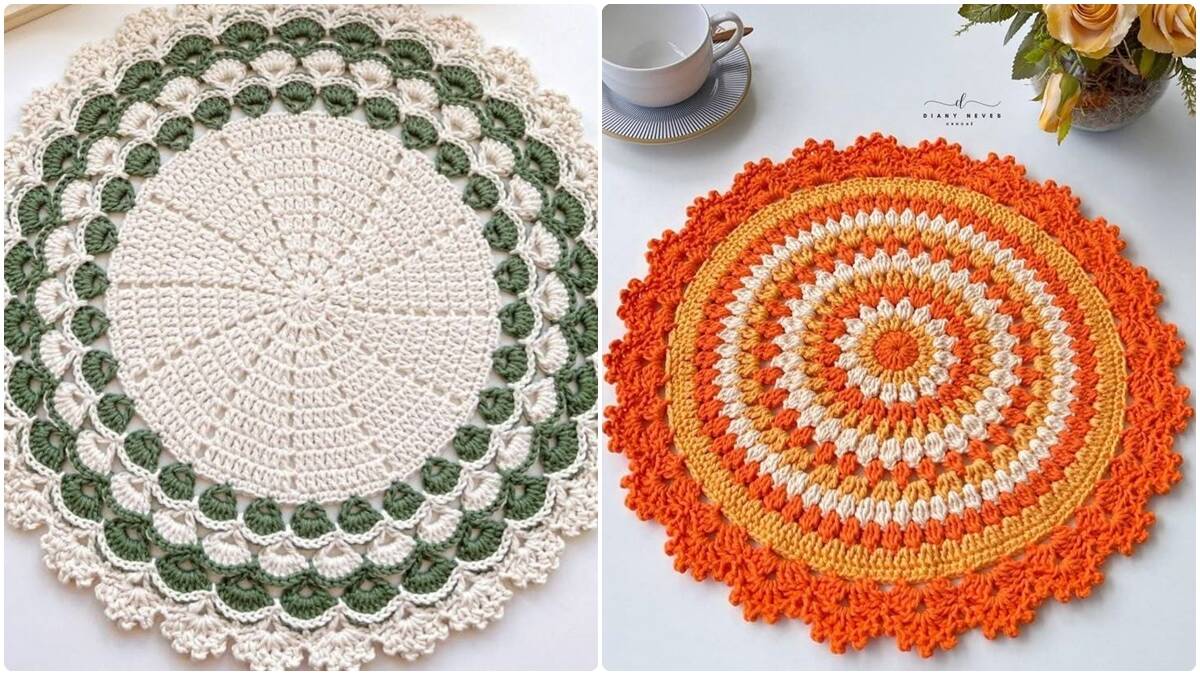 Sousplats de Crochê: Crie e Decore a Sua Mesa com Charme Artesanal!