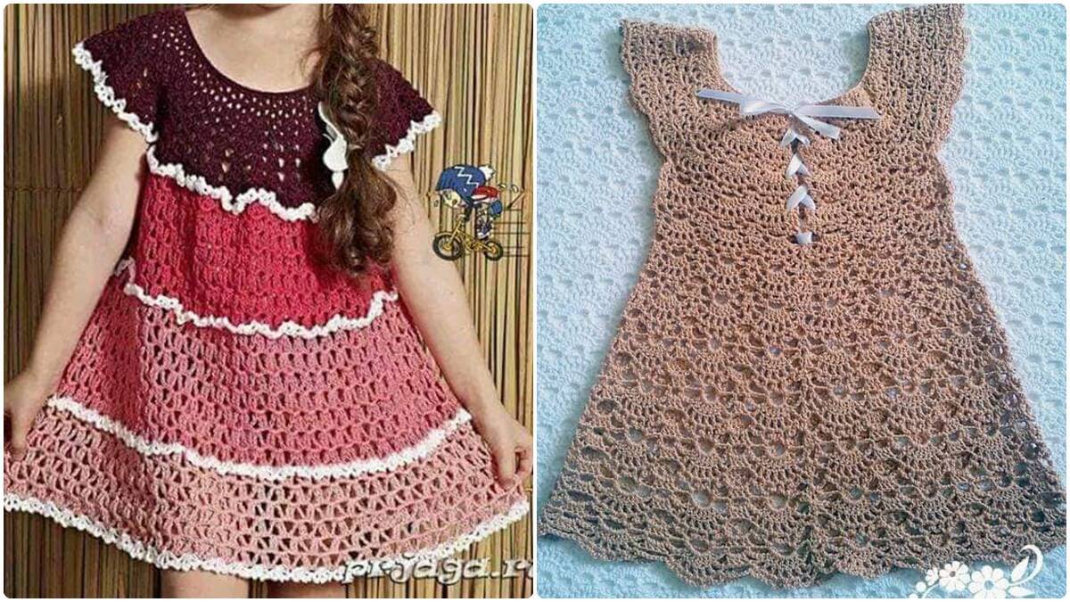 Lindos Vestidos de Crochê Infantil: Elegância e Charme para as Pequenas!