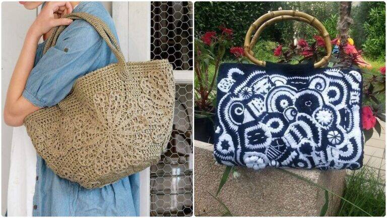 Como Fazer 11 Bolsas de Crochê: Gráficos Passo a Passo e Inspirações Lindas!