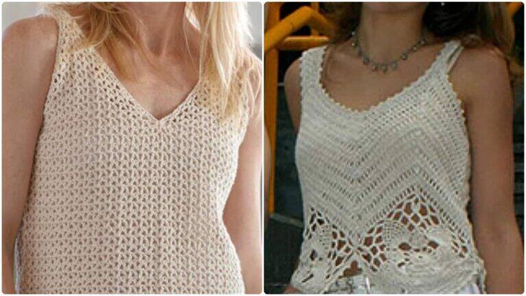 Regatas de Crochê: Leveza, Estilo e Criatividade para Todas as Estações!