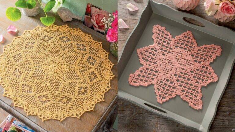 Centros de Mesa em Crochê: 8 Ideias Lindas para Decorar com Estilo
