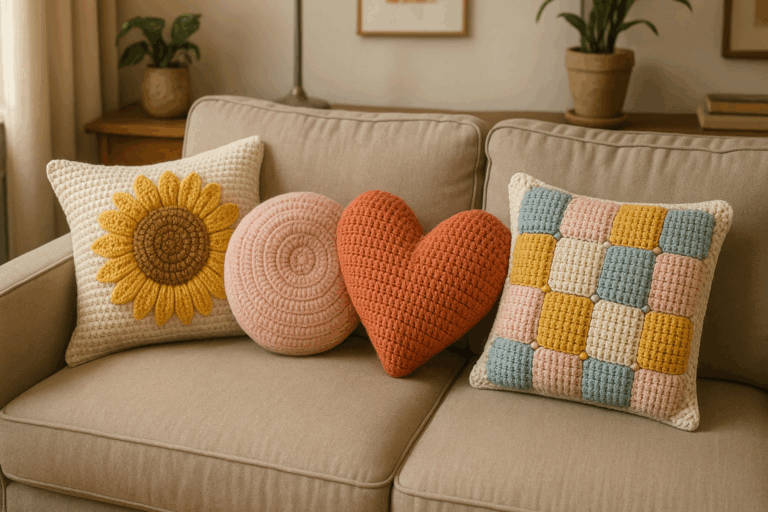 24 Almofadas de Crochê: Conforto, Estilo Artesanal e Dicas com FAQ Completo
