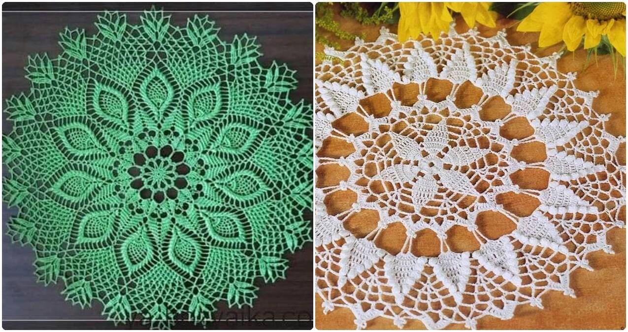 17 Centros de Mesa em Crochê com Gráficos Detalhados: Descubra Peças Únicas!