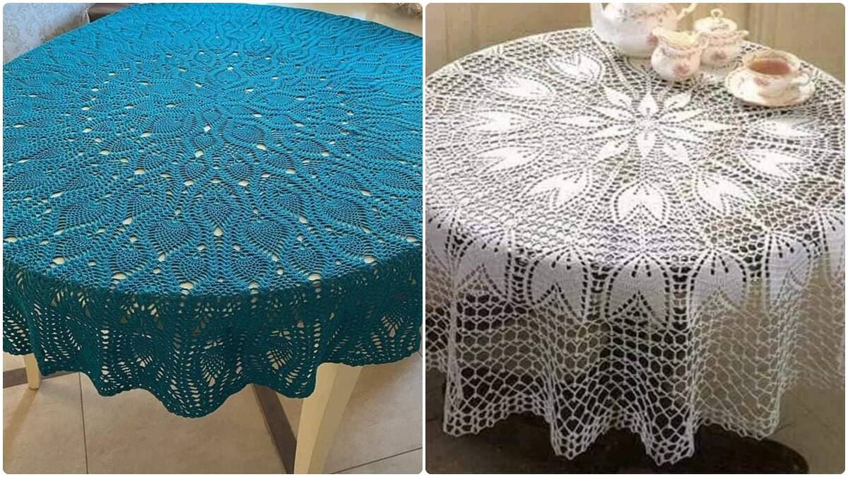 17 Toalhas de Mesa em Crochê com Gráficos: Modelos Lindos e Elegantes!
