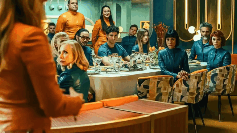 Imagem de uma das cenas da série "O Refúgio Atômico" na Netflix