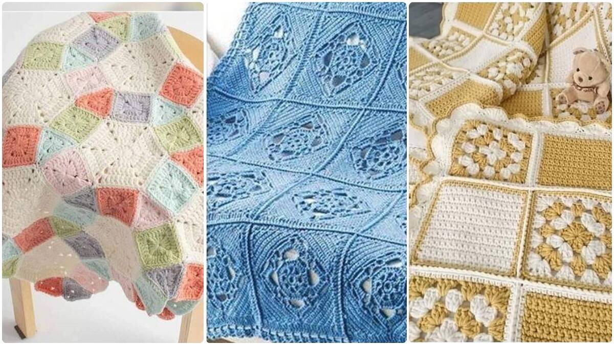 Mantas de Crochê com Gráficos: Aconchego, Beleza e Criatividade em Cada Ponto!