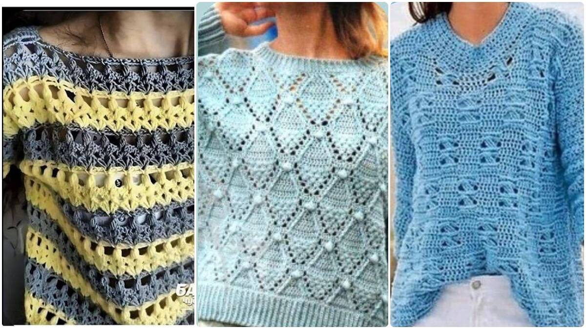 24 Blusas de Crochê que Vão Transformar Seu Estilo (Com Gráficos e Vídeo Aula)!