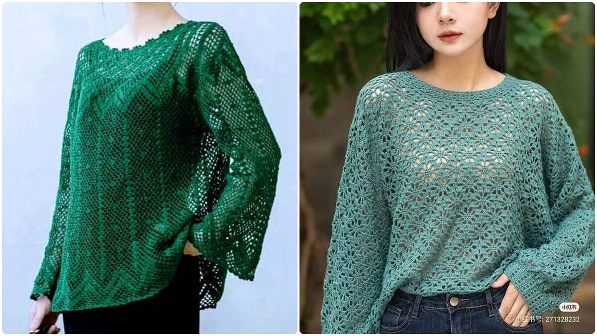 Blusas de Crochê com Gráficos: Crie Peças Exclusivas e Veja uma Vídeo Aula Completa!