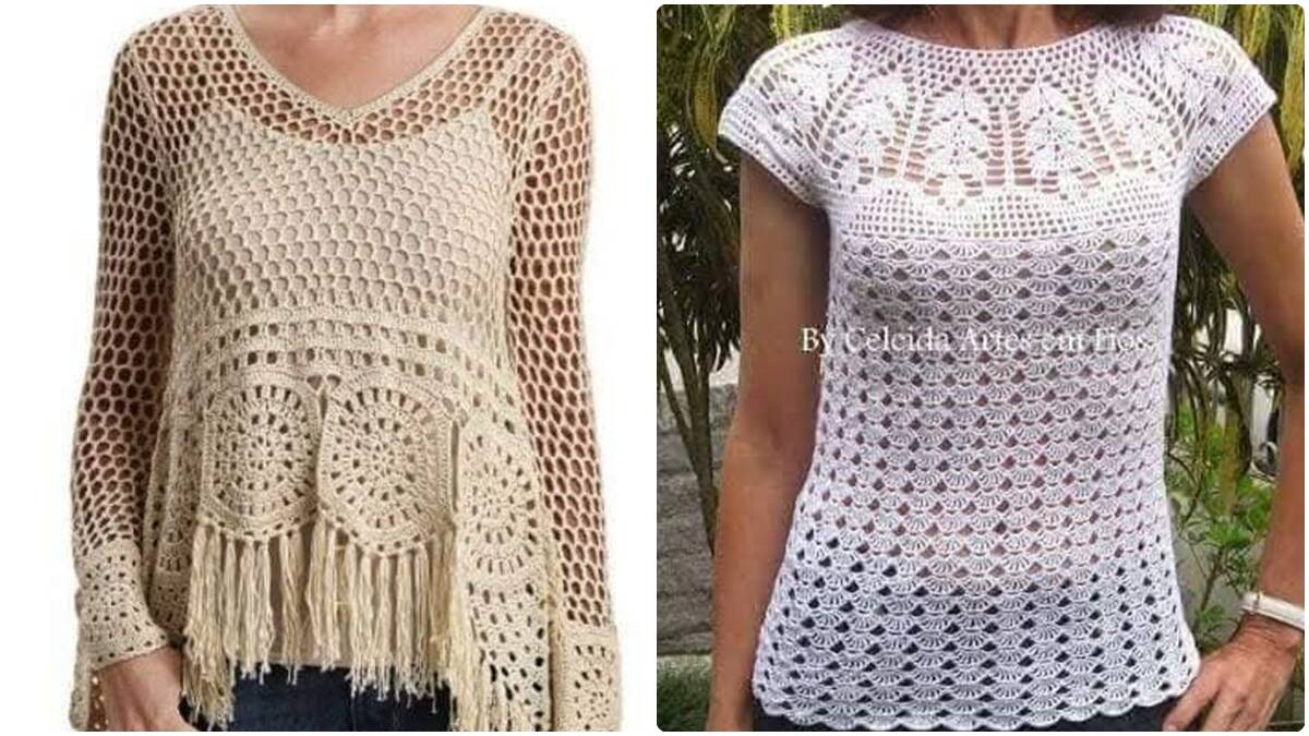 Blusas de Crochê com Gráficos: Guia Definitivo para Criar Peças que Você Vai Amar!
