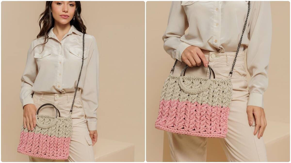 Bolsa de Crochê Poema: Crie Uma Peça Delicada e Linda!