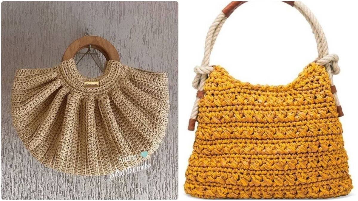 Bolsas de Crochê Estilosas e Elegantes: Modelos, Gráficos e Inspirações Criativas!