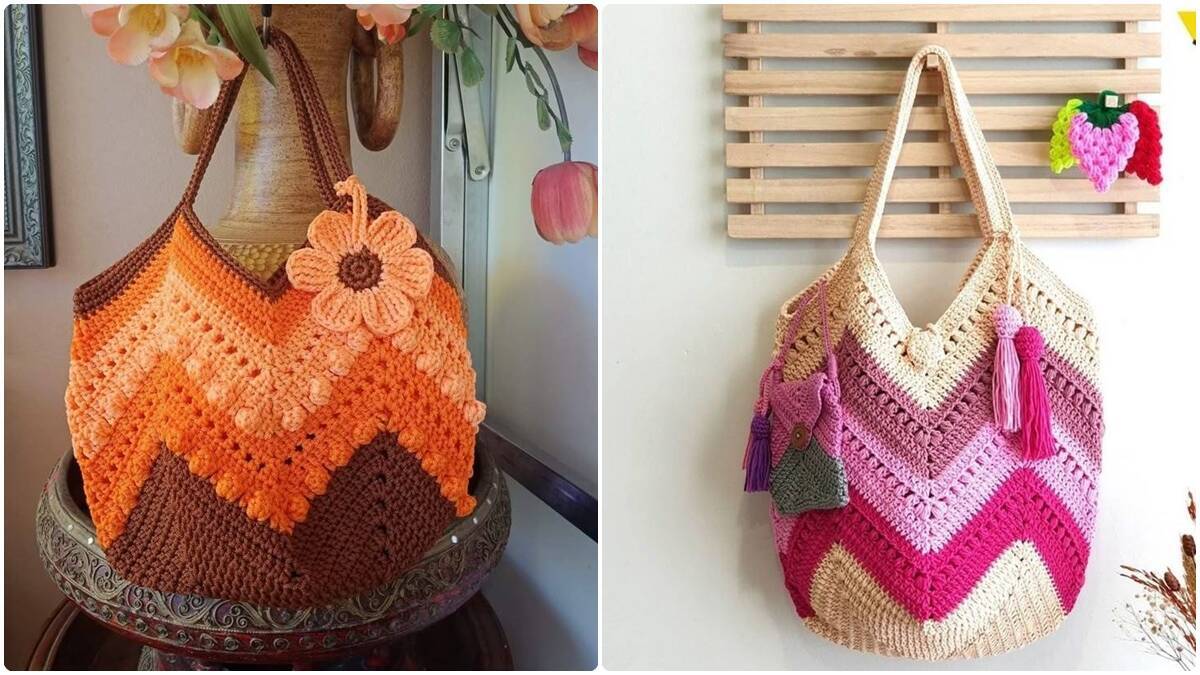17 Bolsas de Crochê Estilosas: Modelos, Gráficos e Inspirações Criativas!