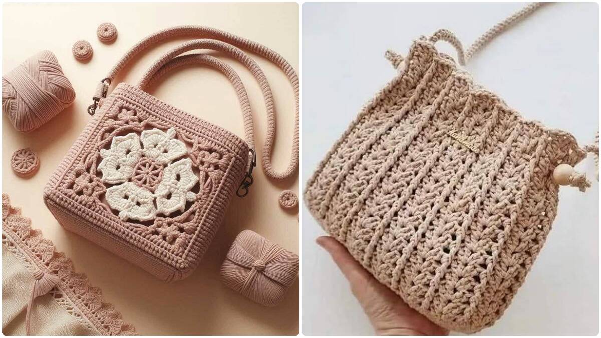 17 Bolsinhas de Crochê com Gráficos Detalhados: Charme e Praticidade!