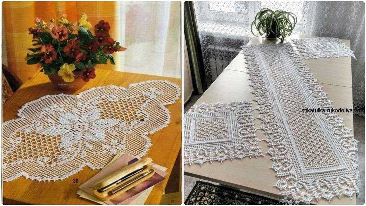Caminhos de Mesa em Crochê com Gráficos: Transforme Sua Decoração com Elegância!