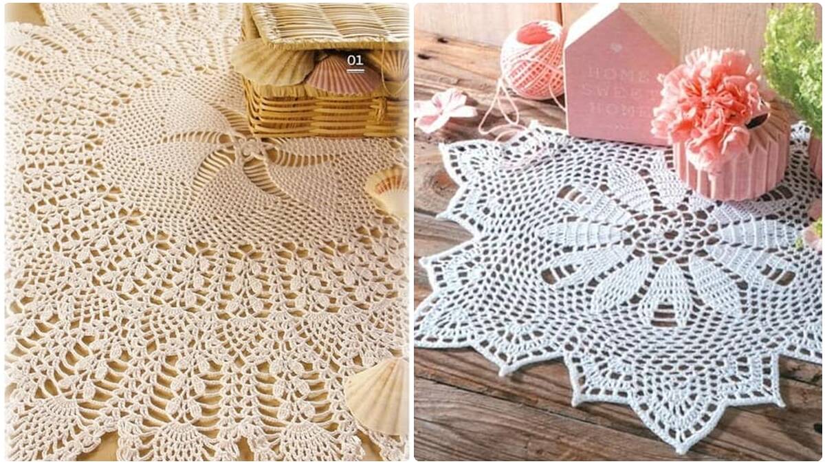 11 Centros de Mesa em Crochê com Gráficos: Decoração Atemporal Feita por Você!
