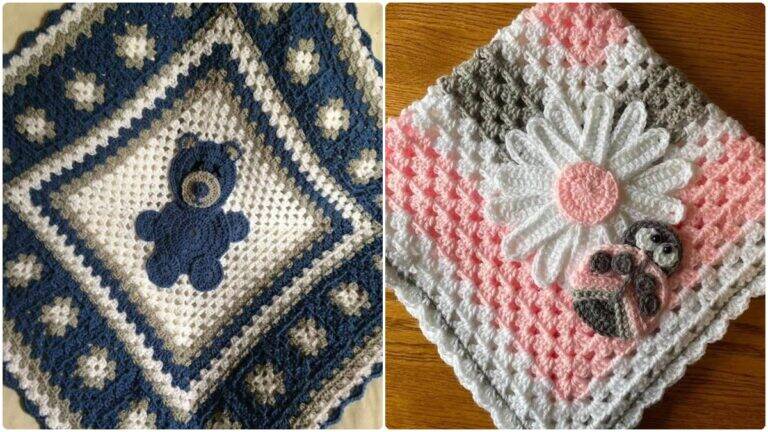 Mantas de Crochê Infantil: Se Inspire e Crie Esse Presente Encantador!