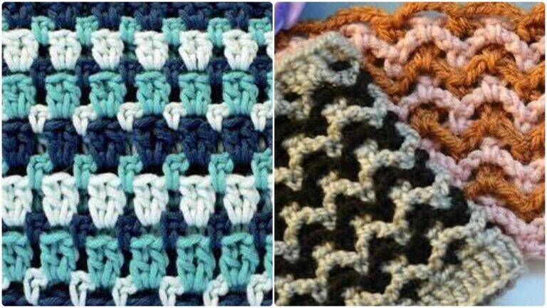 24 Pontos de Crochê com Gráficos Detalhados: Crie Peças Únicas Usando Criatividade!