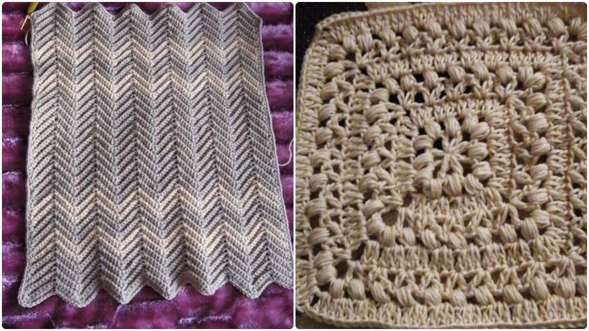 Conheça Pontos de Crochê Diferentes com Amostras e Gráficos Detalhados!