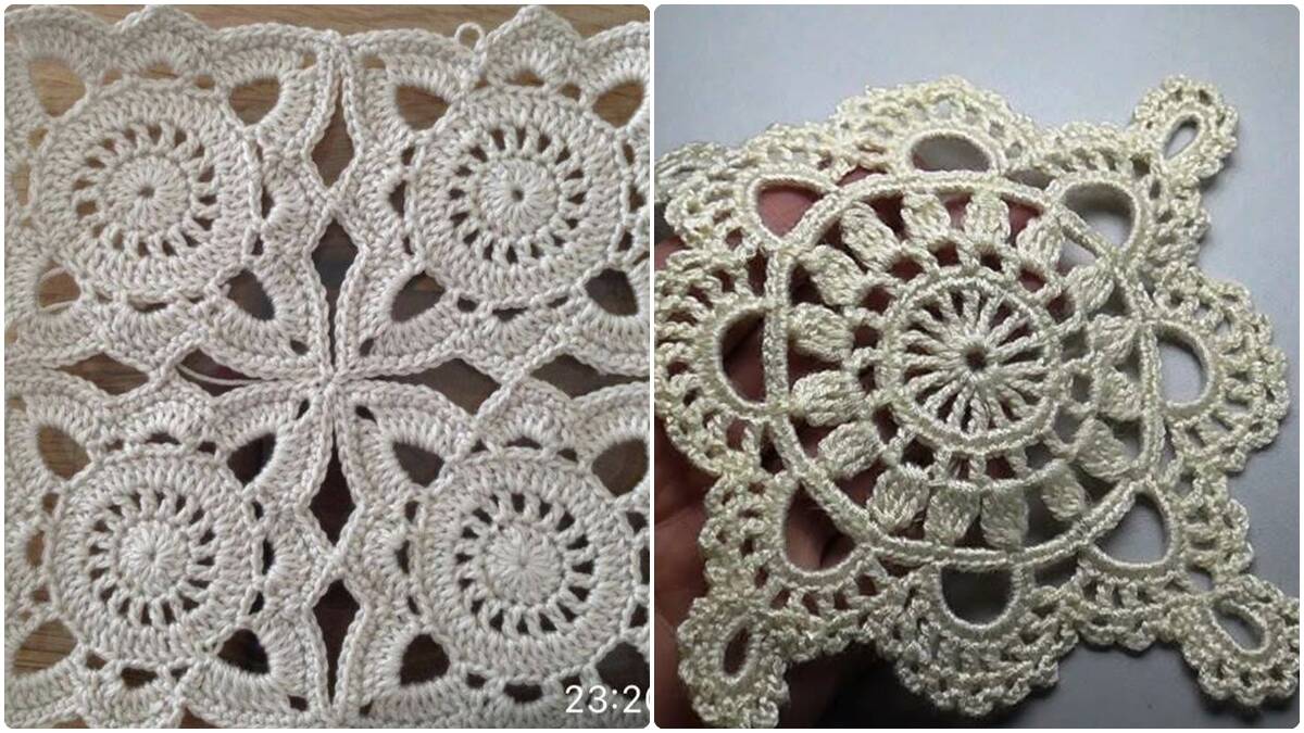 20 Squares de Crochê com Gráficos: Crie Decoração, Moda e Acessórios que Encantam!