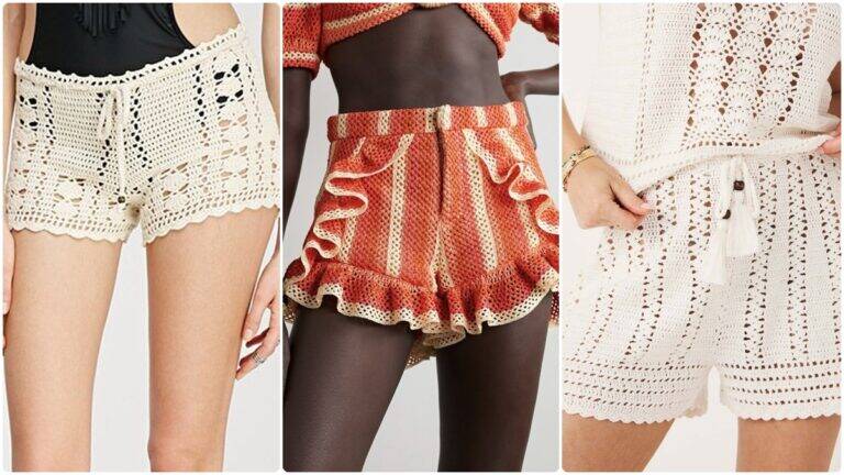 15 Shorts de Crochê para o Verão: Conforto e Estilo que Encantam!