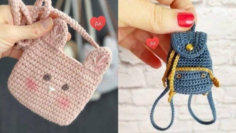 Fofíssimos Porta-Moedas de Crochê: Passo a Passo para Criar o Seu