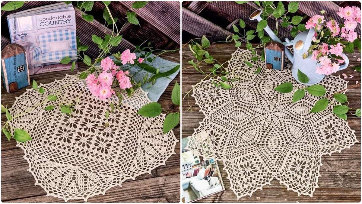 Centros de Mesa em Crochê: Elegância e Charme para a Sua Decoração!