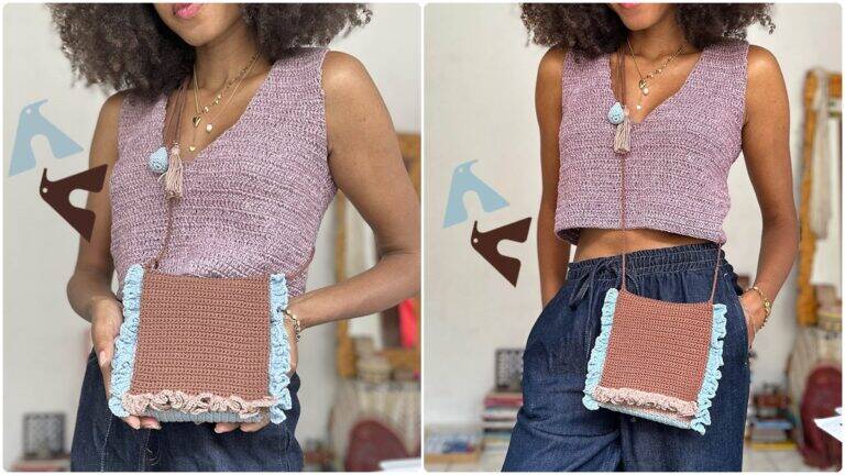 Mini Bag em Crochê: Aprenda a Fazer a Sua com Vídeo Aula!