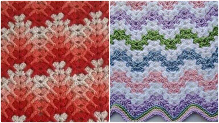 Descubra 15 Pontos de Crochê Exclusivos com Gráficos e Amostras Detalhadas!