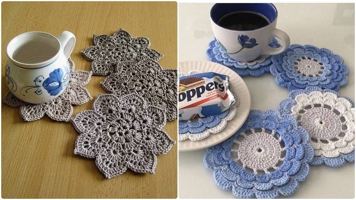 Porta Copos de Crochê com Gráficos: Decoração que Vai te Encantar!