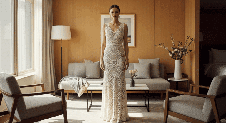 Sofistique seu guarda-roupa com vestidos de crochê que encantam!
