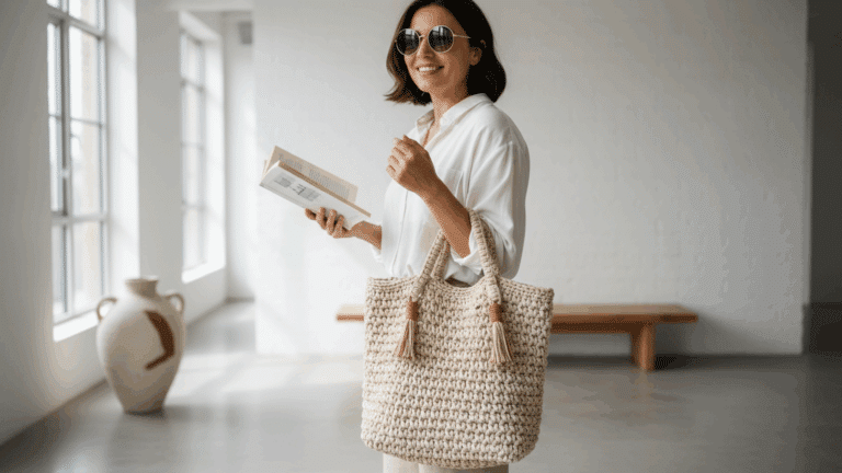 Aprenda a criar bolsas de crochê artesanal práticas, lindas e cheias de estilo!