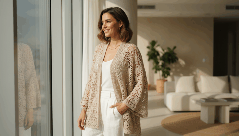 Crochê Fashion – Cardigans feitos à mão que são o novo queridinho do armário feminino