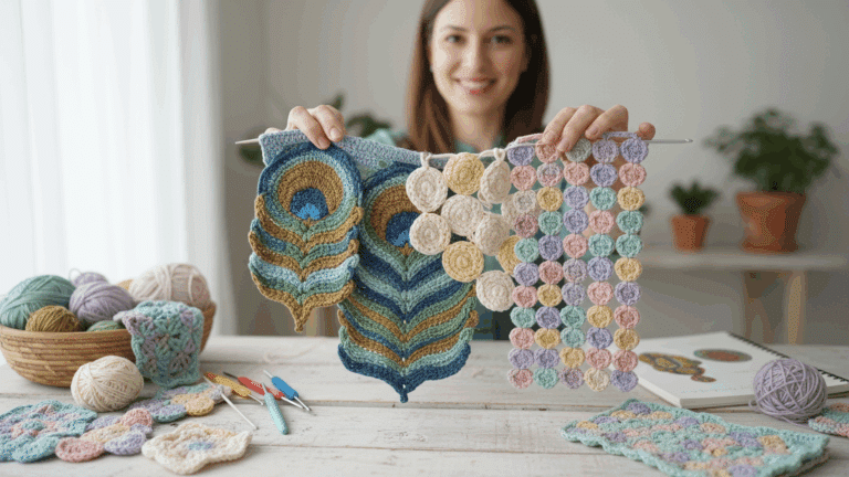 Veja pontos de crochê lindíssimos com gráficos e surpreenda com projetos únicos!