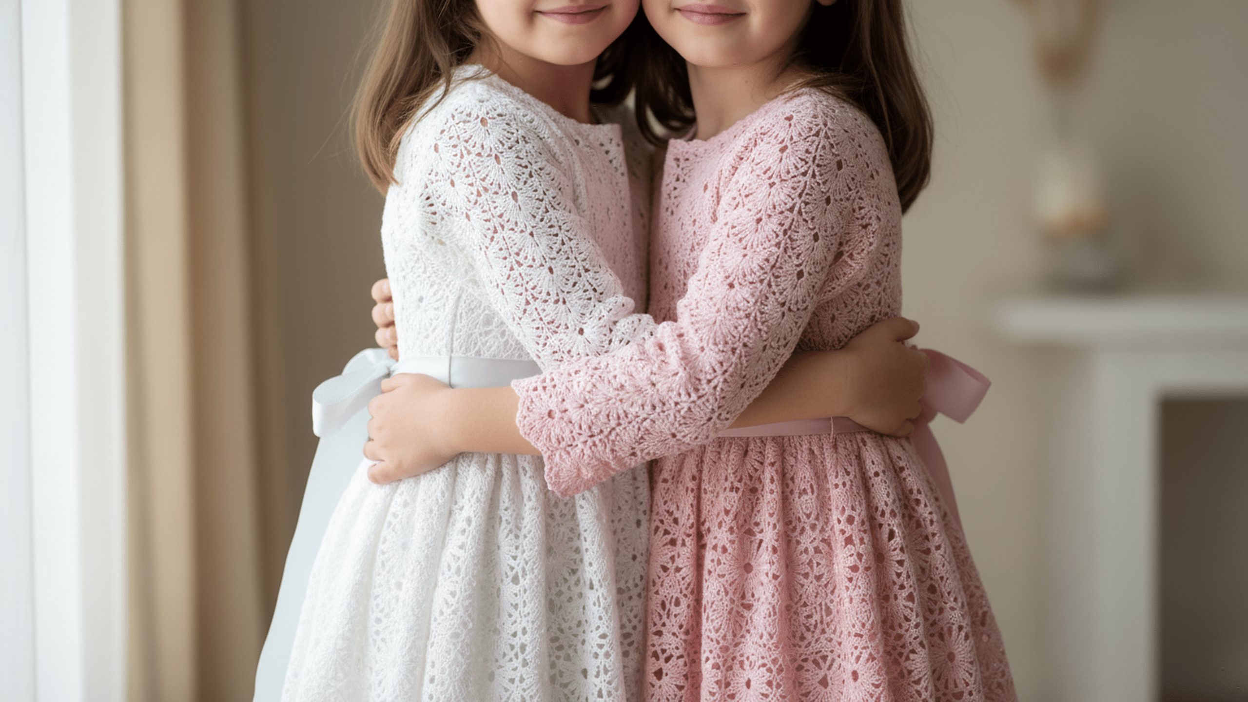 Vestidos de crochê infantil encantadores para suas pequenas princesas!