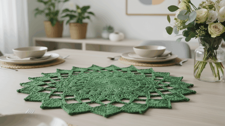 Descubra como criar centros de mesa em crochê lindos e criativos com gráficos!