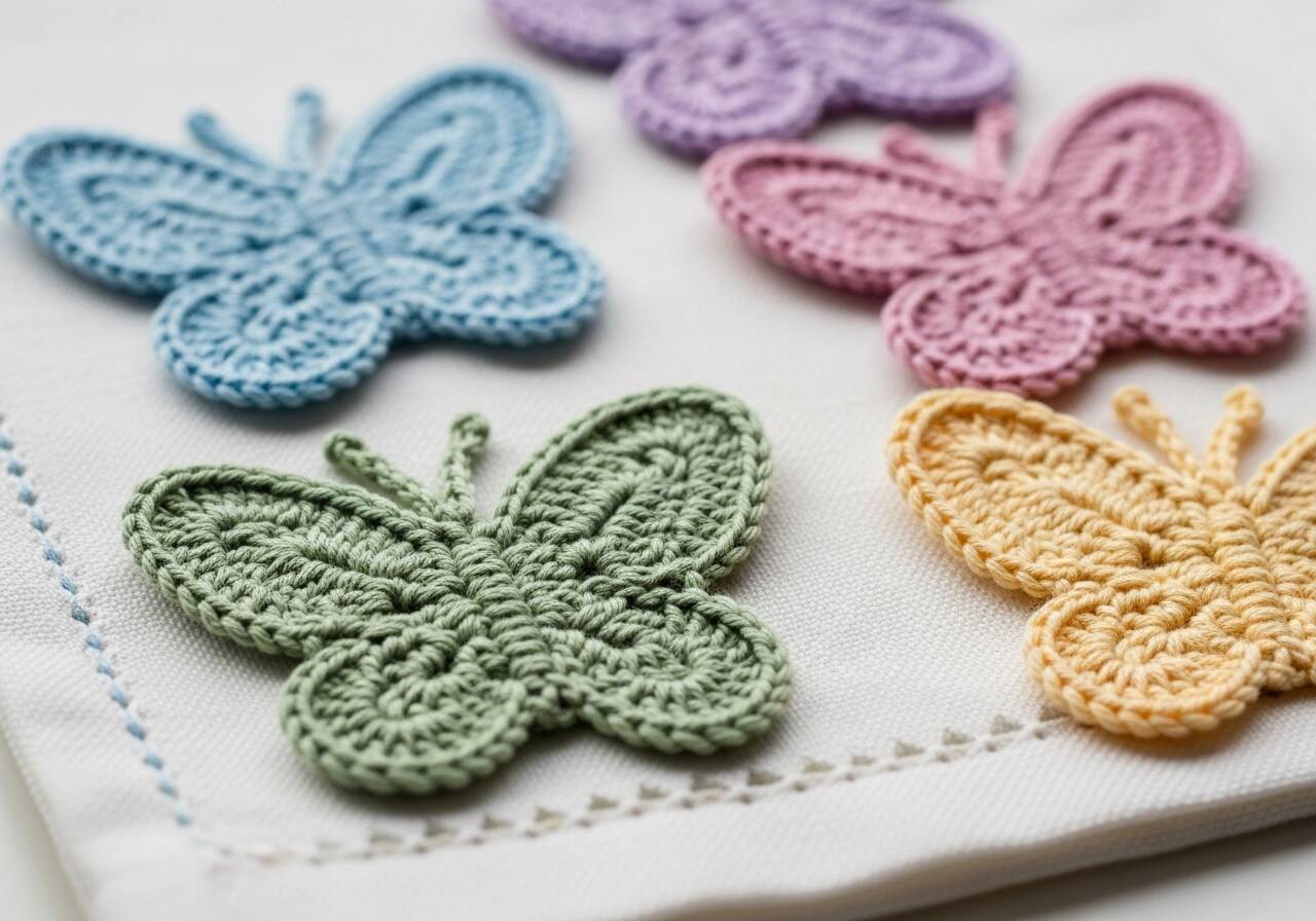 closeup_borboletas_croche_coloridas