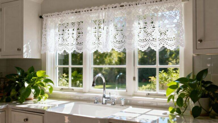 Cortinas de Crochê: o Toque Artesanal que Transforma Qualquer Ambiente