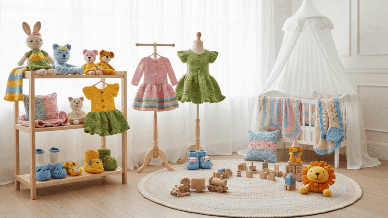 17 ideias de crochê que vão encantar em meninas de todas as idades!
