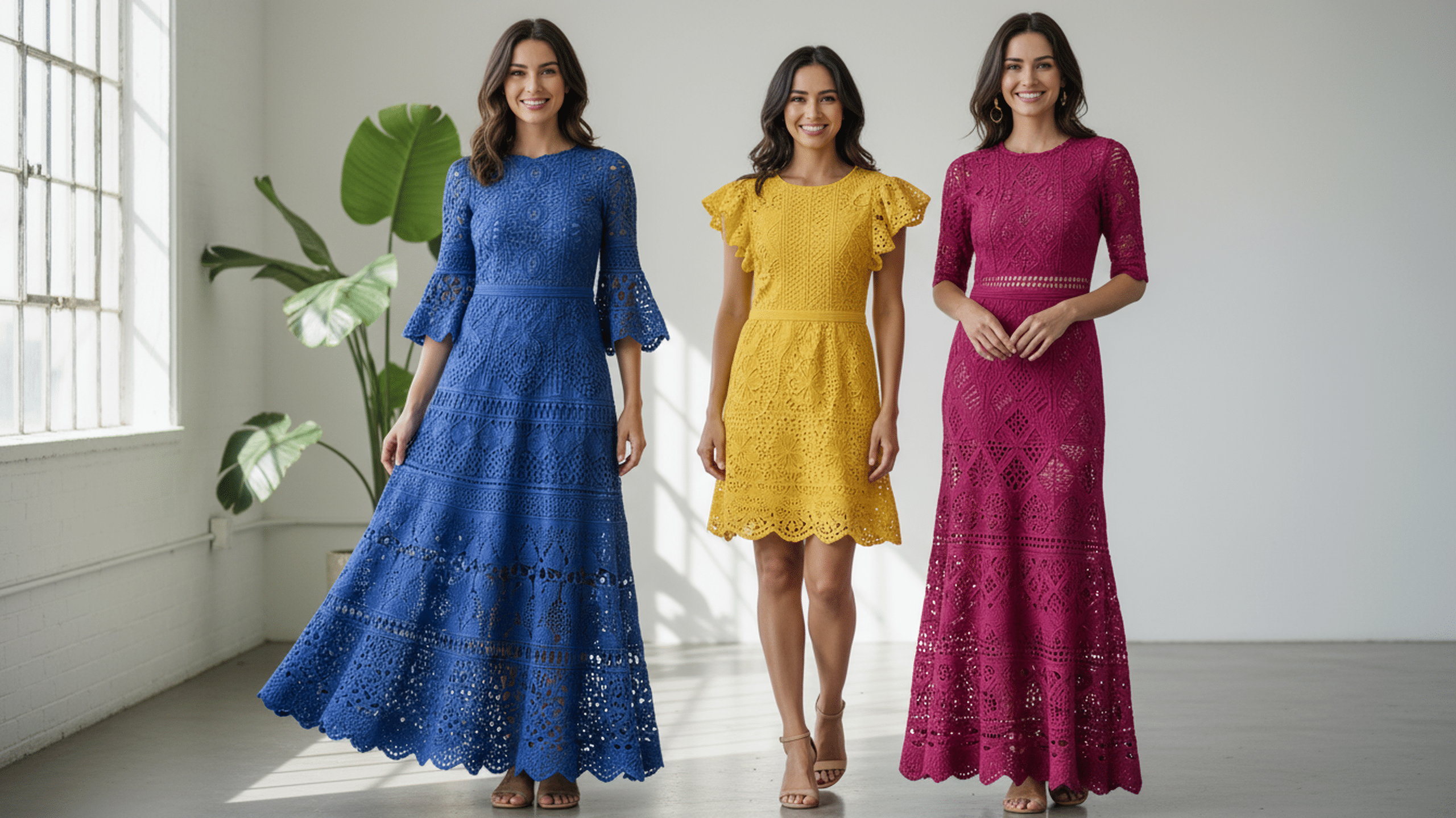 Charmosos e Elegantes — Estes 11 Vestidos de Crochê São Perfeitos para Qualquer Ocasião!