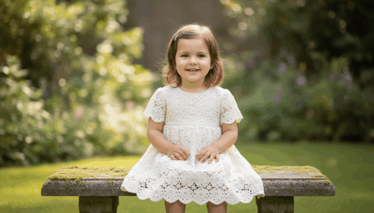 Delicadeza e charme com vestidinhos de crochê infantil para elas